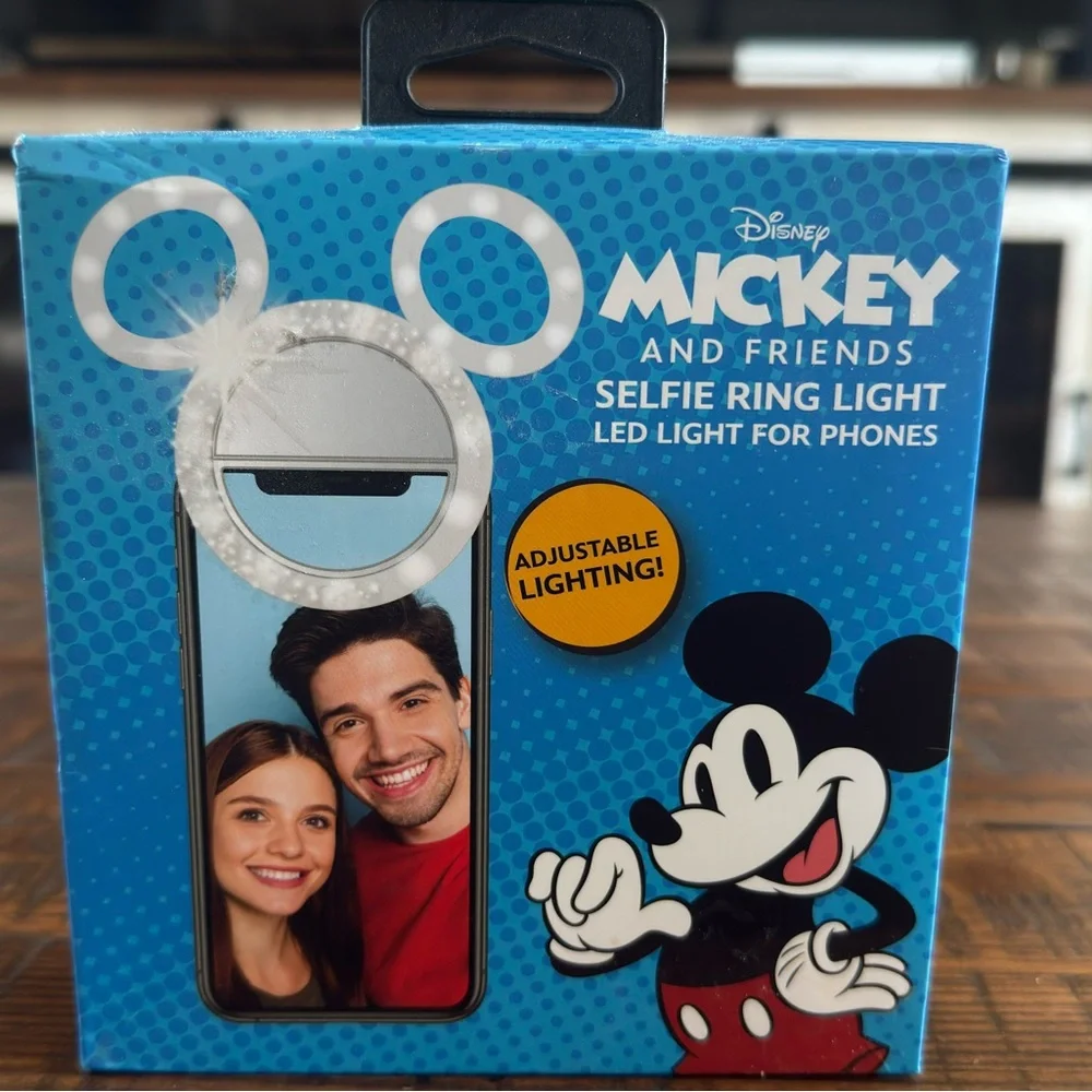 Disney Mickey Blue Selfie Ring Light